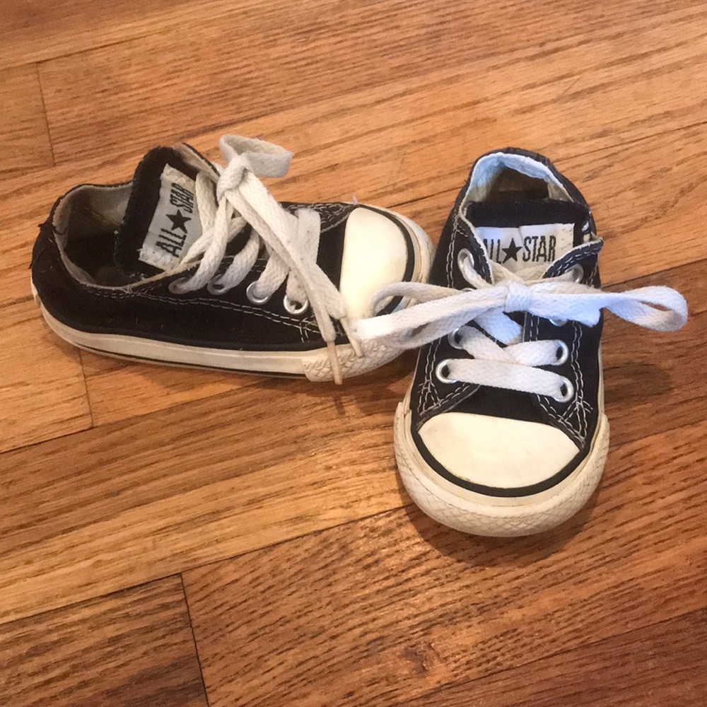Black and White Converse All Stars